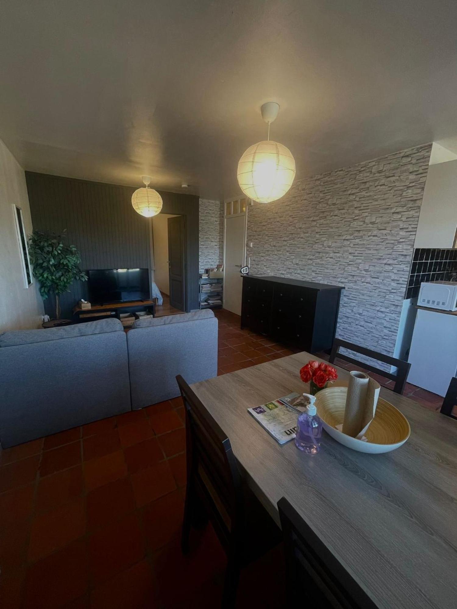 Au Beffroi Apartment Thuin ภายนอก รูปภาพ